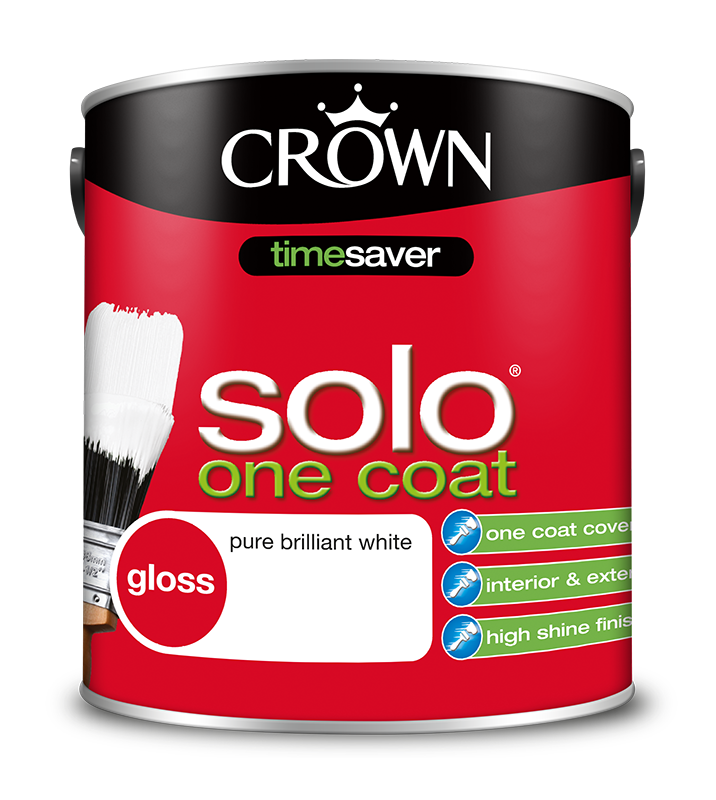 Wood and Metal Paints - Gloss - One Coat Gloss - Crown Paints